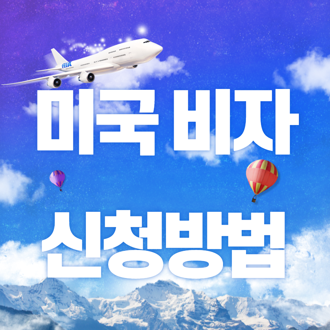  미국 비자 신청방법 간단정리