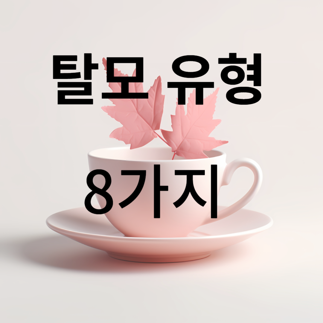 탈모 유형 8가지 의 복잡한 세계 탐색