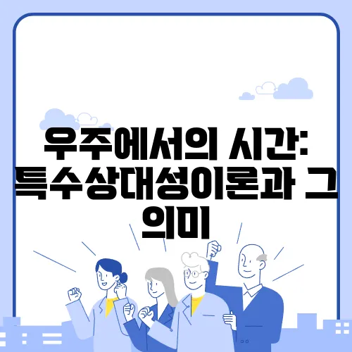 우주에서의 시간: 특수상대성이론과 그 의미