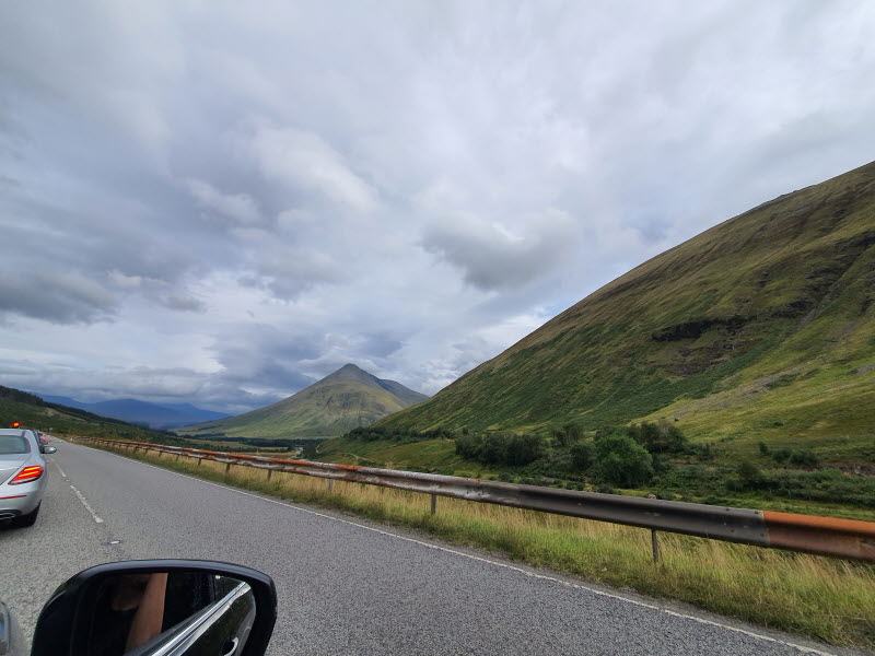 스코틀랜드-A82-도로