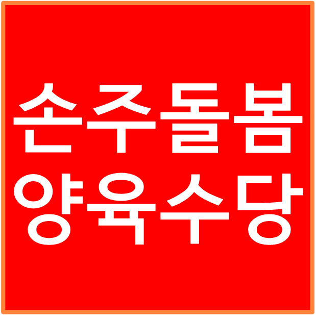 손주돌봄 양육수당