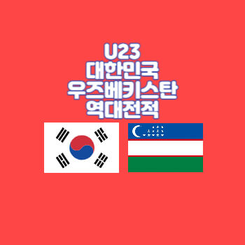 U23대한민국우즈베키스탄역대전적