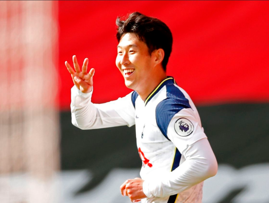  손흥민 4골 폭발