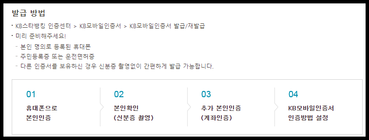 국민은행 KB 모바일인증서 : OTP, 보안카드없이 간편하게 이용하는 법 국민은행 Kb 모바일인증서 : Otp, 보안카드없이 간편하게 이용하는 법