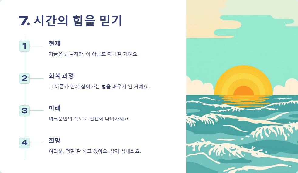 장례식 후 심리적 회복