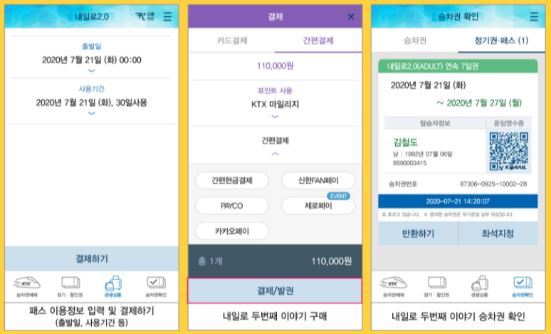2021 내일로 두번째 이야기( +패스 가격 나이 지정석) 2021 내일로 두번째 이야기( +패스 가격 나이 지정석)
