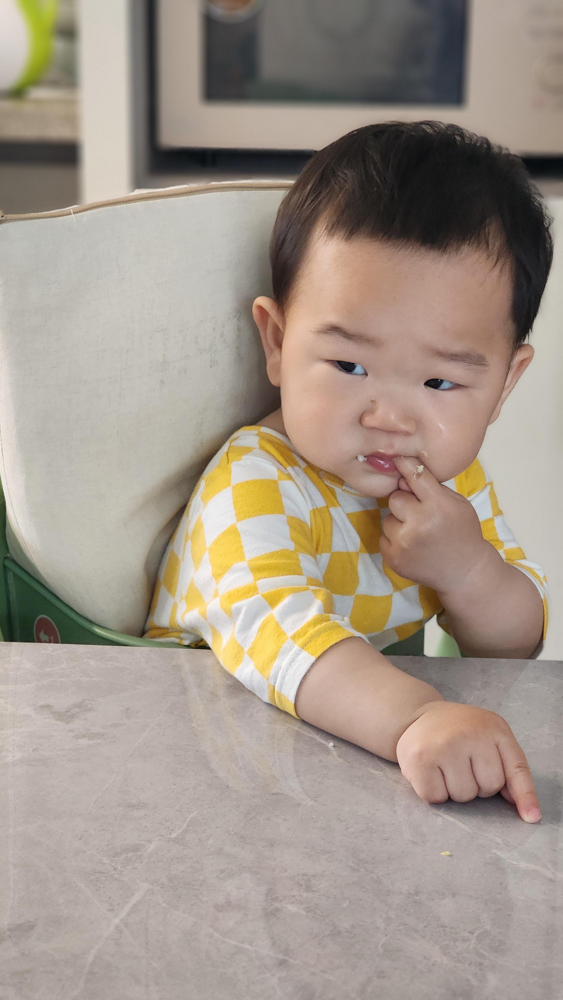 병원 다녀온 아기