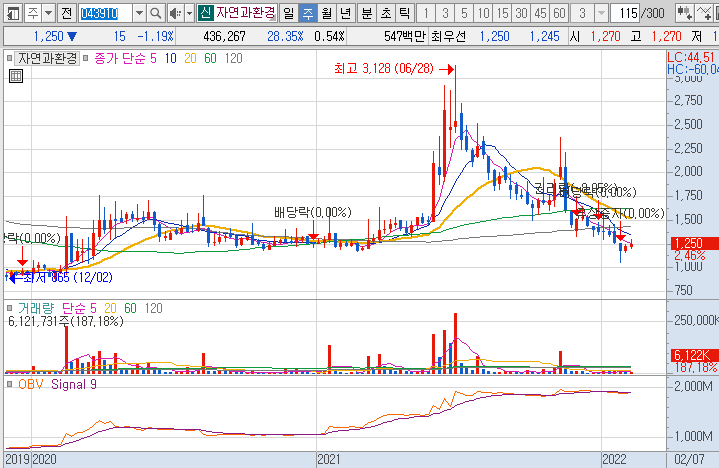 자이글-주가-흐름-차트