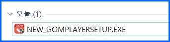 곰플레이어 설치파일