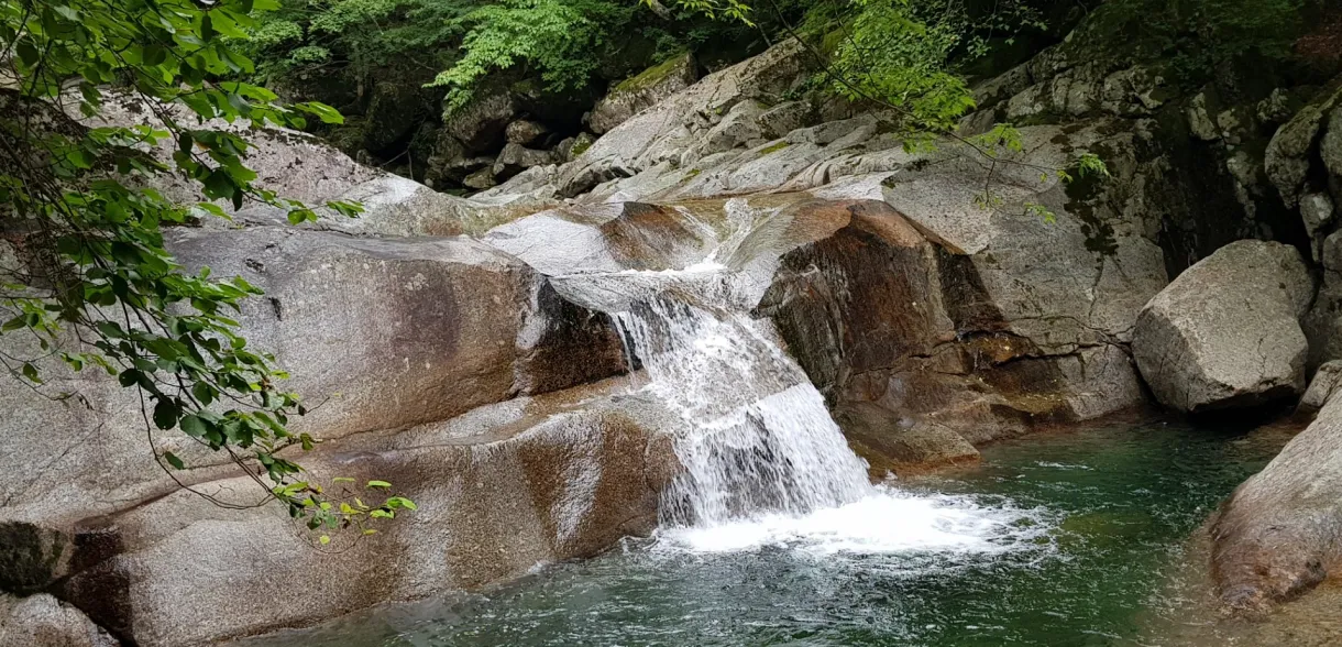 지리산 칠선계곡 계곡치기