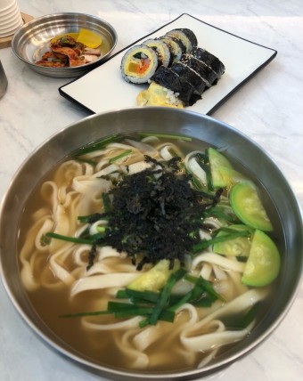 달걀김밥 매콤오징어김밥