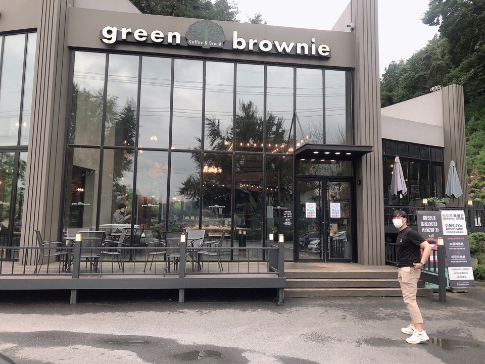  [대전 대청댐 데이트] 카페 그린 브라우니 신탄진점