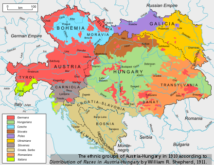 오스트리아-헝가리 제국 민족 구성
