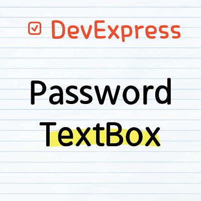 TextBox에 특정 캐릭터 넣기 (Password)
