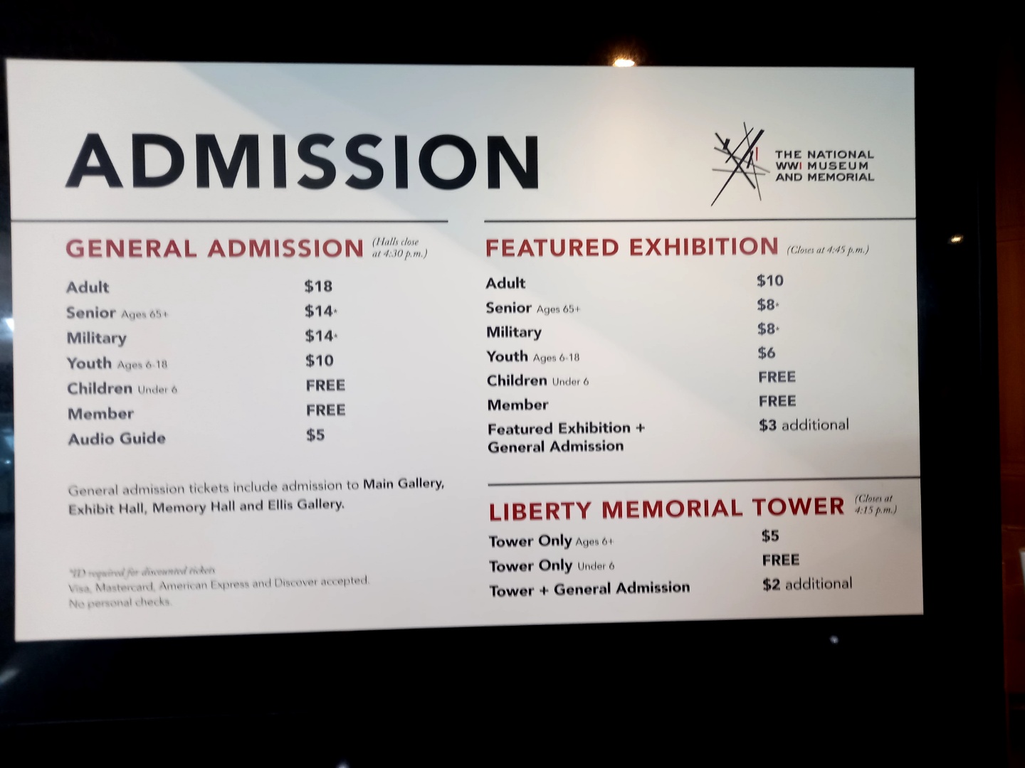 National WWI Museum and Memorial_ticket