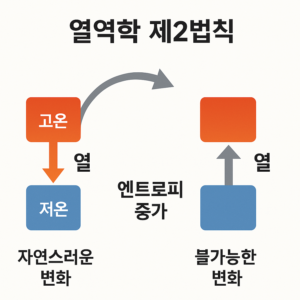 열역학 제2법칙의 설명