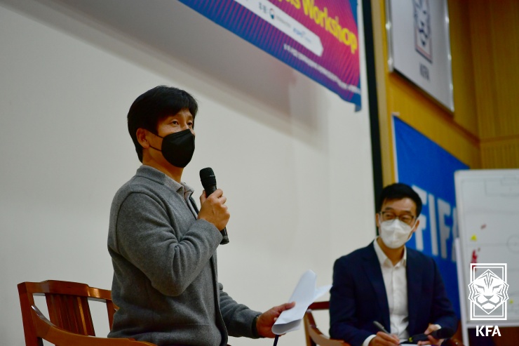  정정용 감독 “전력분석은 한국축구 발전을 위해 꼭 필요한 것이다”