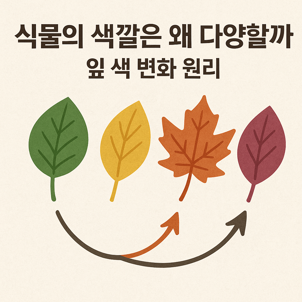 식물 색깔 변화의 비밀, 당신이 몰랐던 잎사귀 속 마법 같은 원리는?
