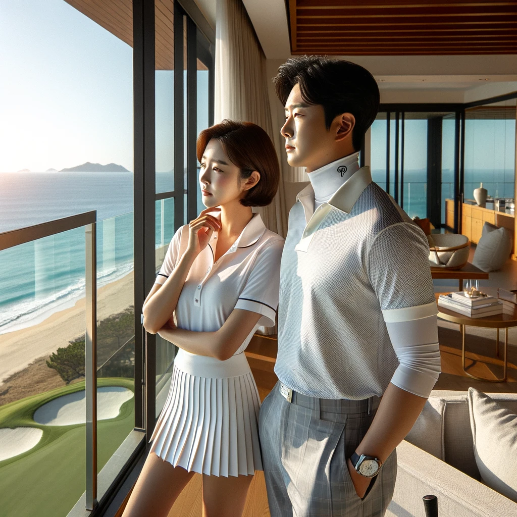 4월 24일 기준 강원도 골프장 설악썬밸리CC 1박 2일 골프패키지 가격, 날씨