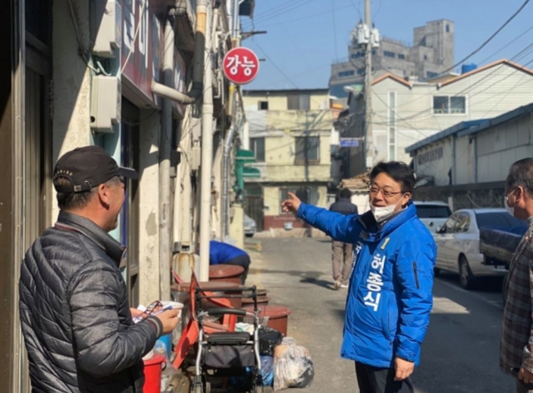  동구미추홀갑 전희경 허종식 여론조사