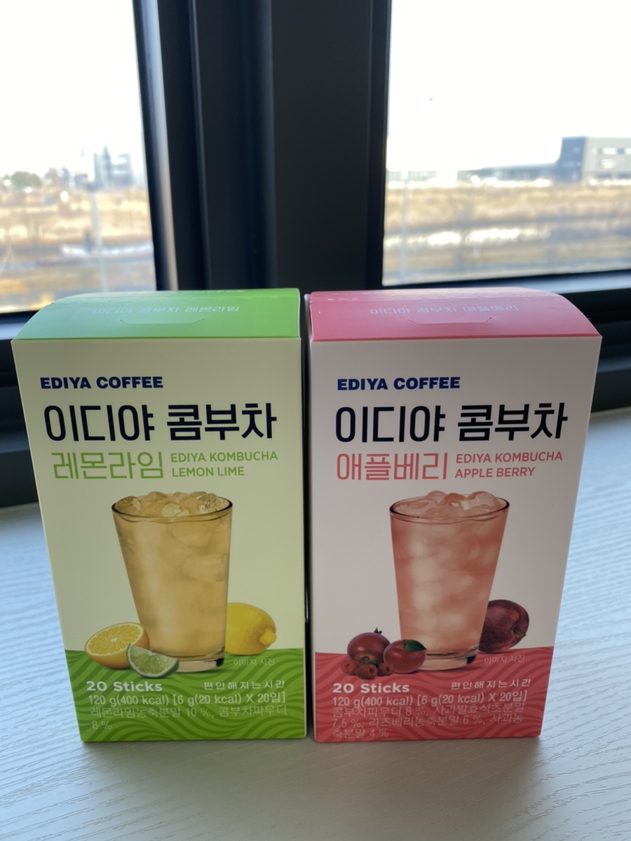 [다이어트티] 이디야 콤부차 효능 및 부작용 구매 후기 :: 레몬라임 애플베리 비교 8