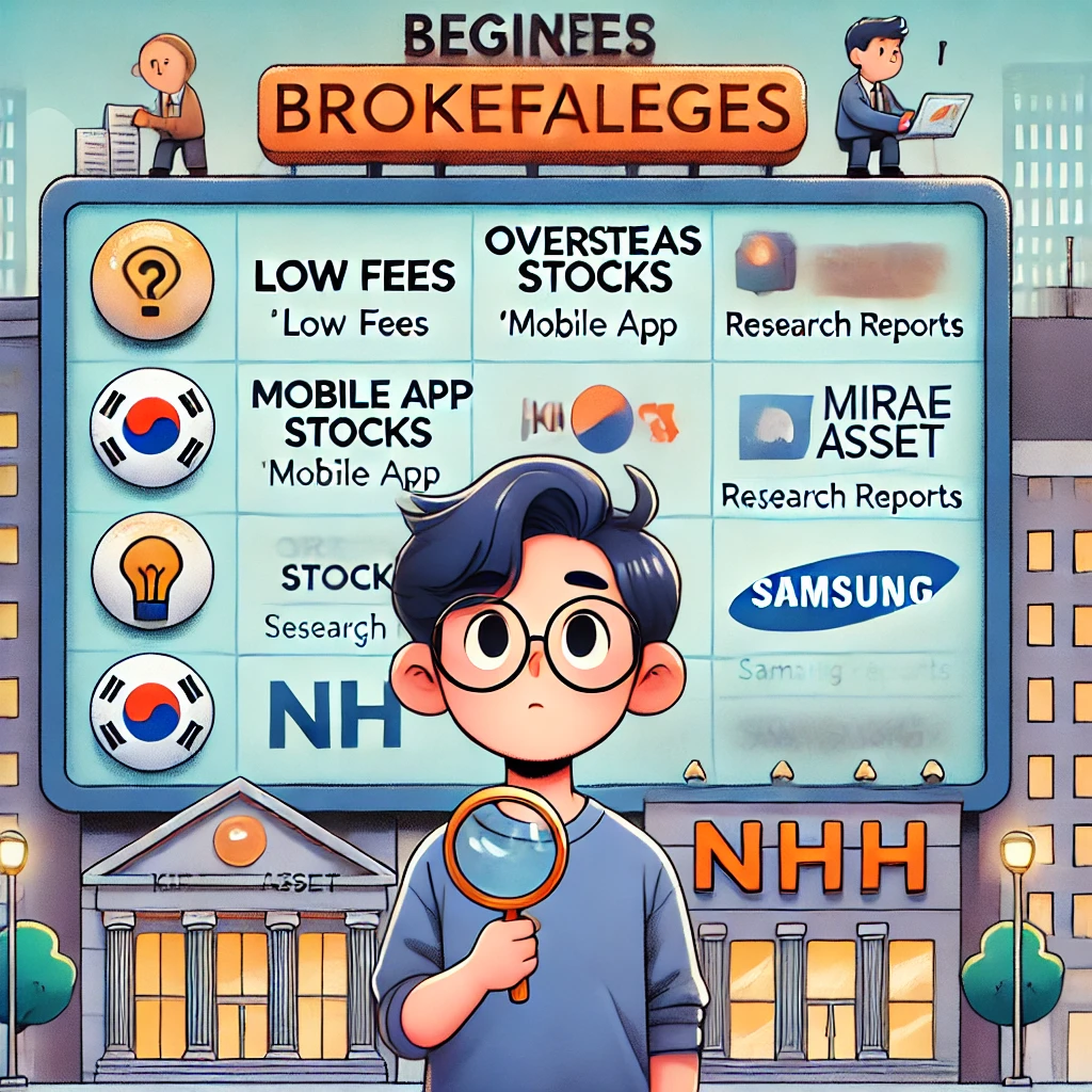 초보자를 위한 증권사 선택법