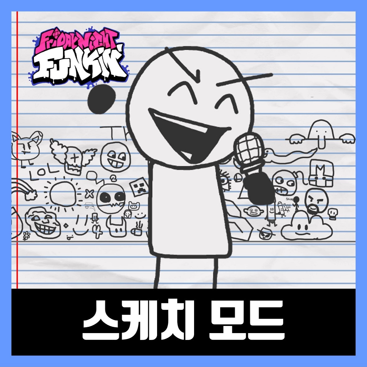  프라이데이 나이트 펌킨 스케치 리마스터 모드 (FNF V.S. Sketchy)