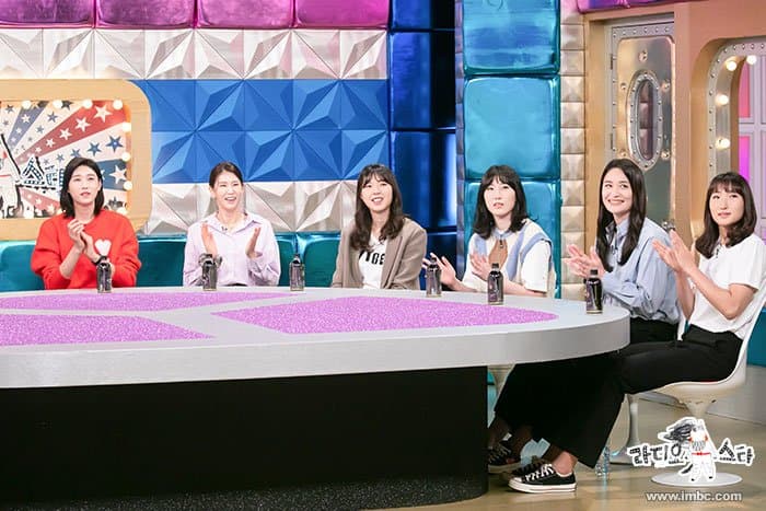  (라디오스타) 오케이 공자매, 배구 국대즈 사진 (용량주의)