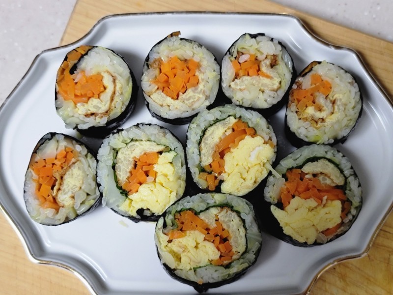  다이어트 김밥 dite Gimbap Seaweed roll