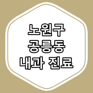 서울시 노원구 공릉동 내과 전문의 진료 하는 동네 병원