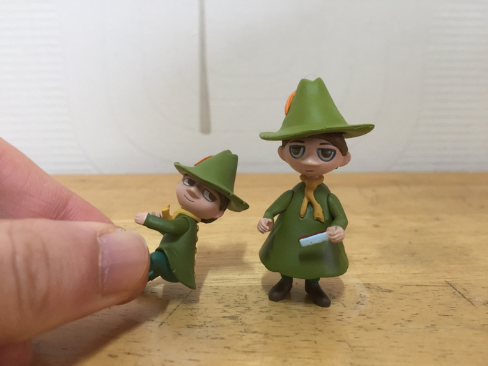 무민 마스코트 가챠 6종 12