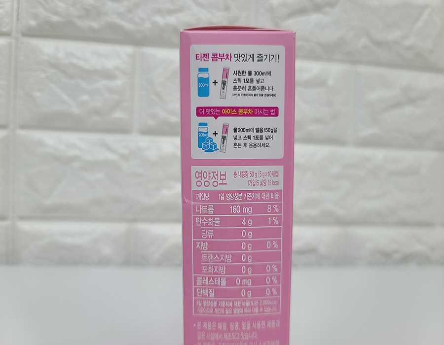 티젠콤부차피치 새로나온 맛의 리뷰와 효능 6