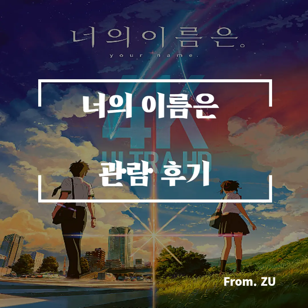  너의 이름은. 관람 후기