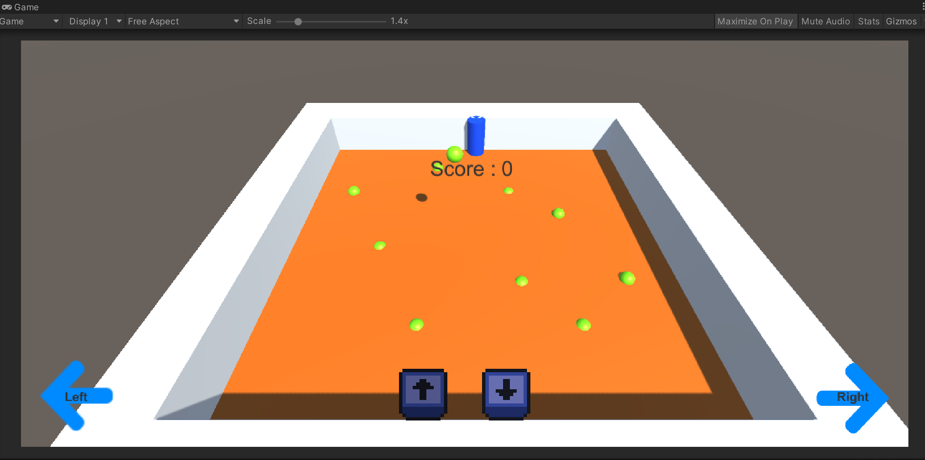 전진버튼-꾹누르기
