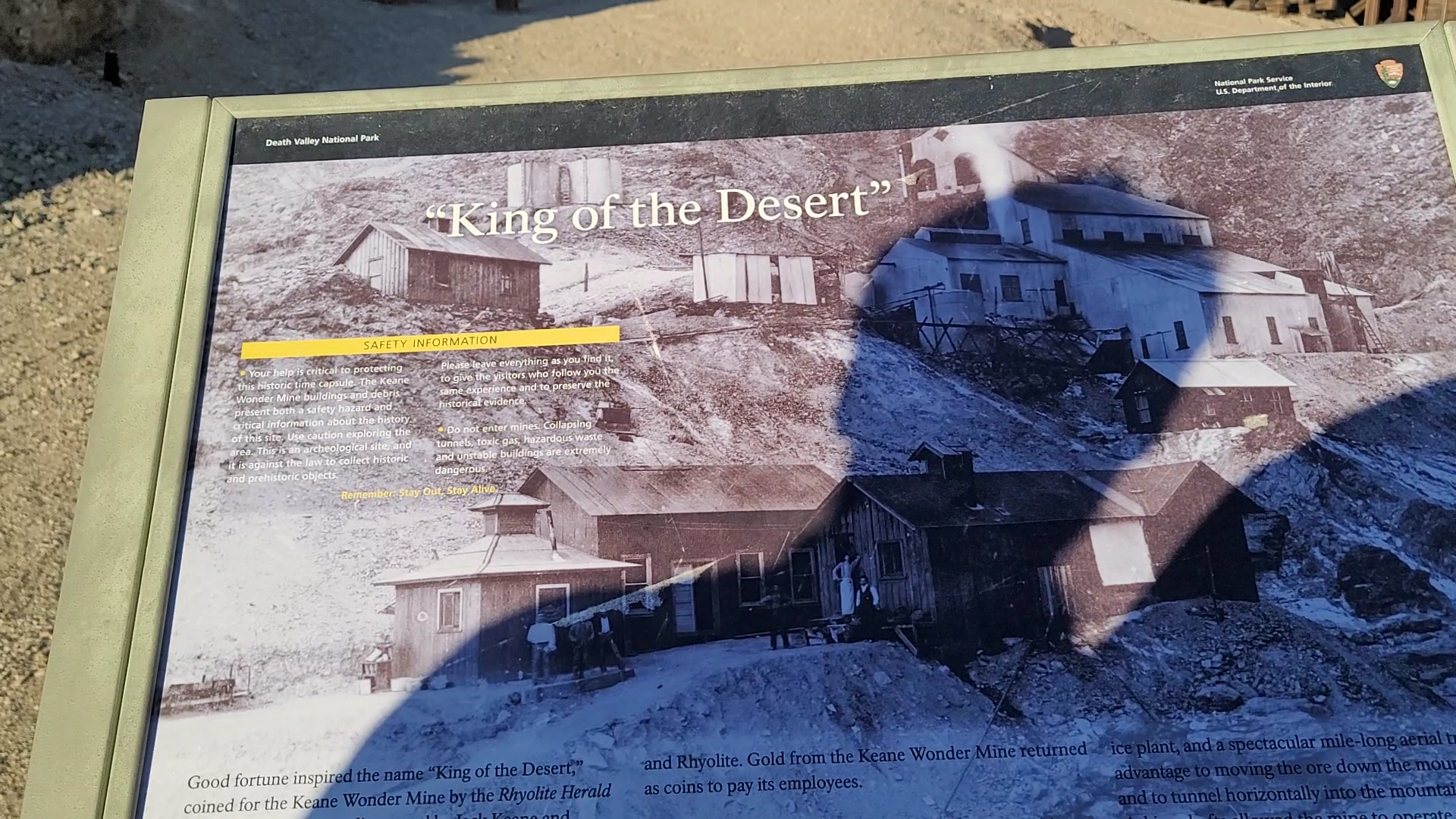 데스밸리 사막의 왕(Death Valley King of the desert)