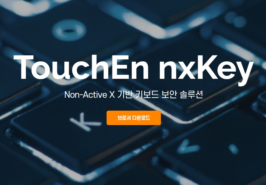 TouchEn nxKey 정체