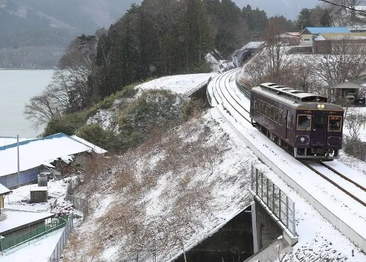 일본 겨울 기차 여행