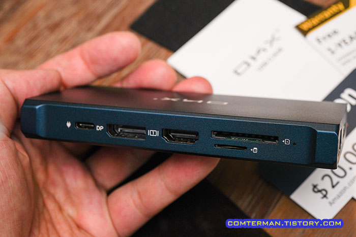 OKX USB-C 허브 USB-C PD 충전 DP HDMI
