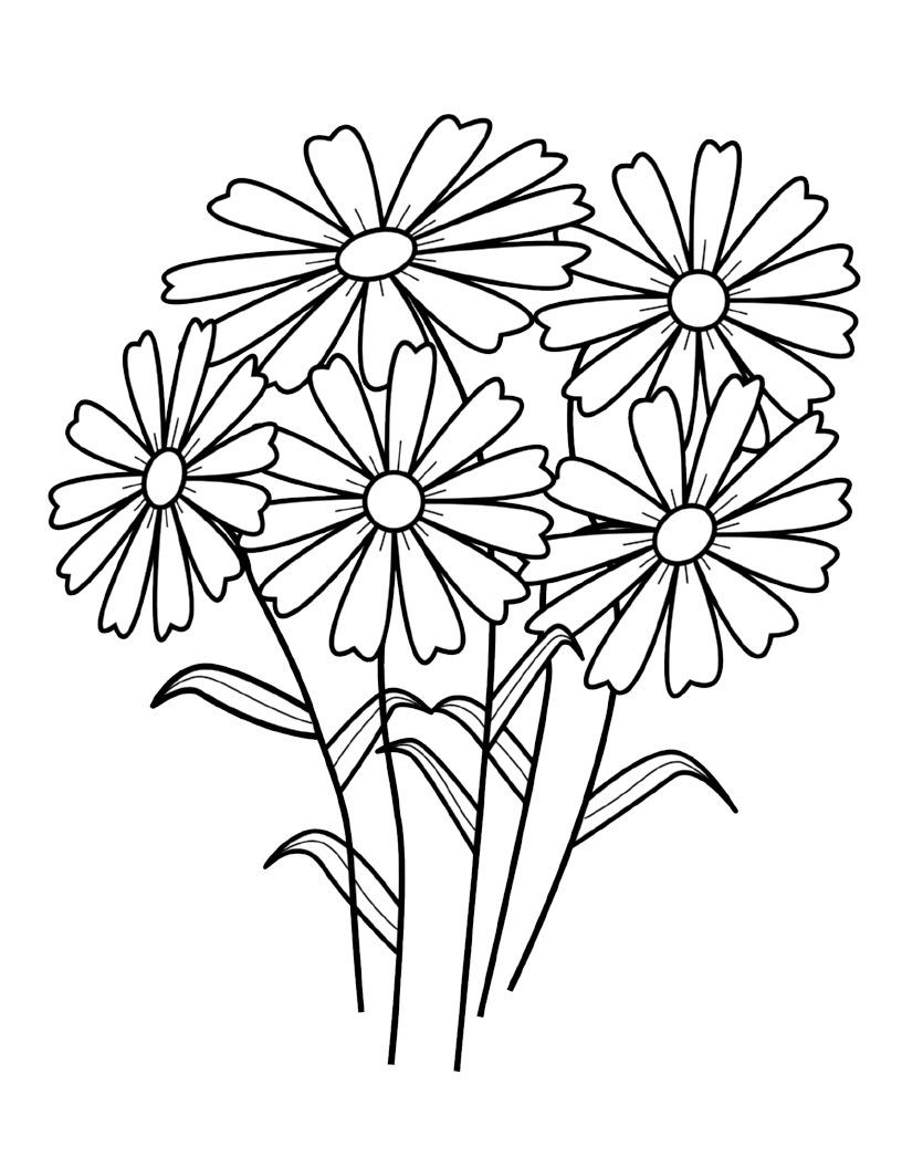꽃다발 꽃 색칠공부 - 꽃 테마 5 색칠 하기 책 스톡 벡터스 - Clipart.me / 선택받은 자들의 특권이라는 고유능력도 생겼다.