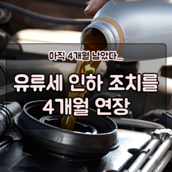  유류세 인하, 국민 부담 완화