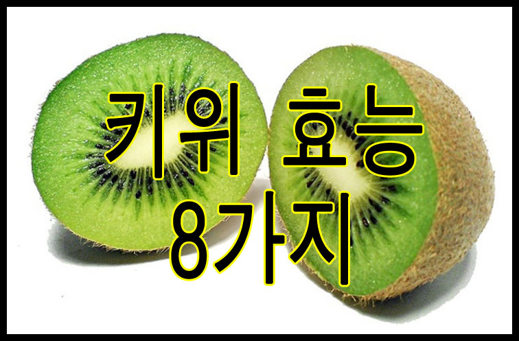 변비에 좋은 키위 효능 8가지