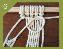 마크라메 기본매듭