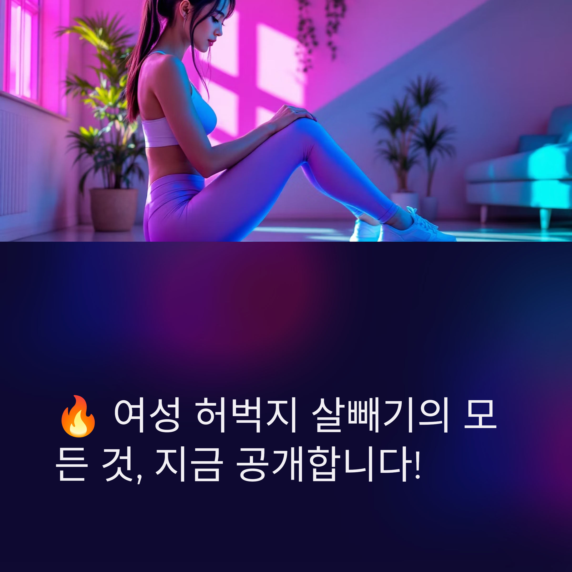 여성 허벅지 살빼기의 모든것, 지금 공개 합니다.!