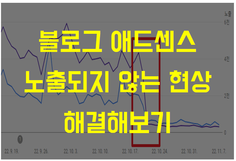  [블로그] 애드센스가 노출되지 않는 원인 및 해결 방법 (호스팅 서버 과부하)