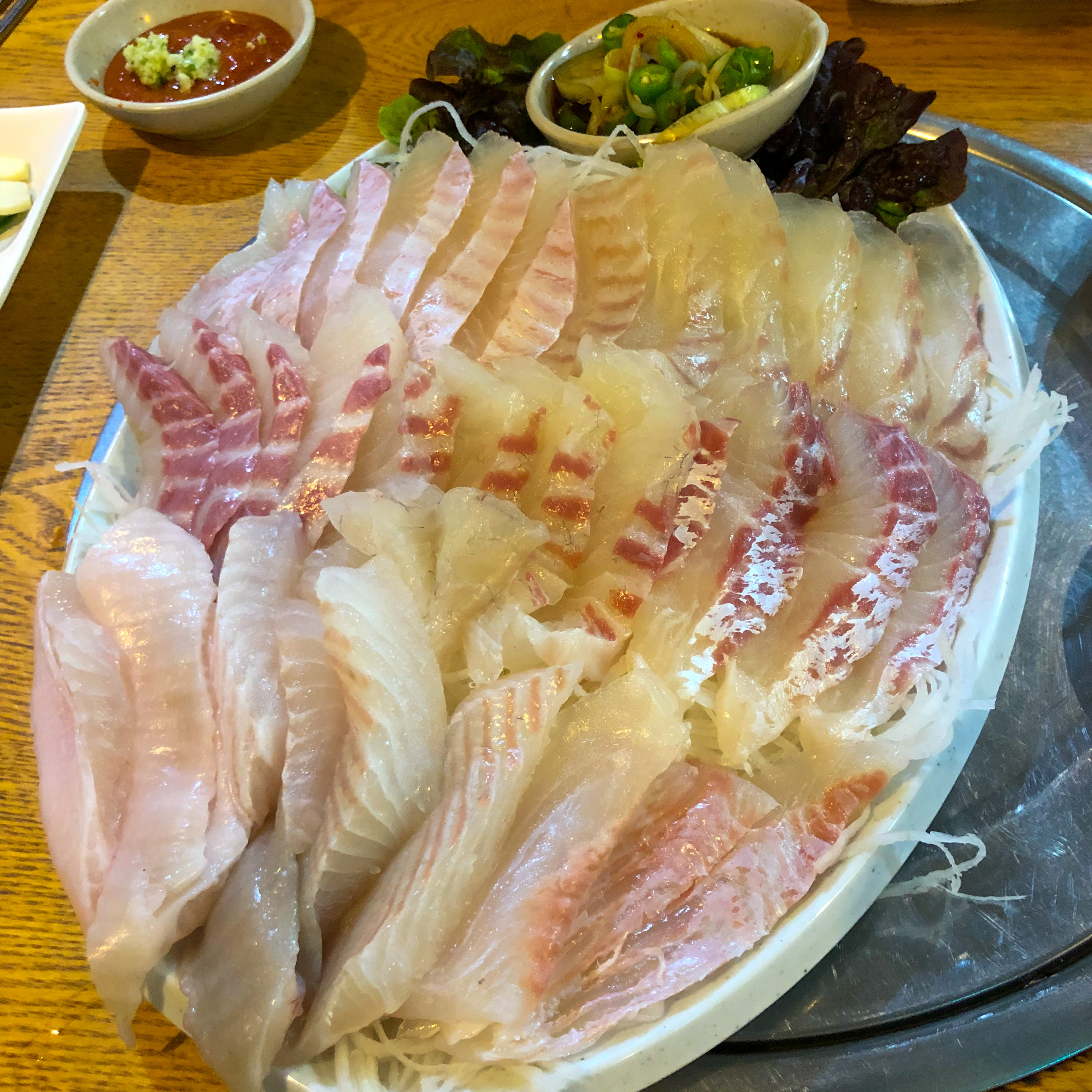  분당 수내역 횟집 해적선 항해를 시작하지