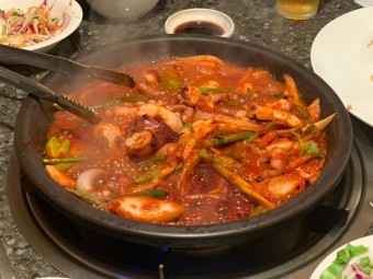 오징어불고기백반