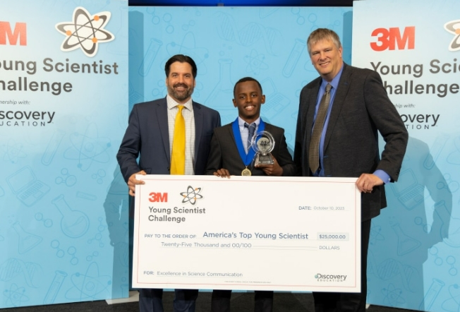 14세 소년&#44; 피부암 치료 비누 개발로 &quot;미국 최고의 젊은 과학자&quot; 선정 14-Year-Old Is Named “America’s Top Young Scientist” for Developing Soap To Treat Skin Cancer