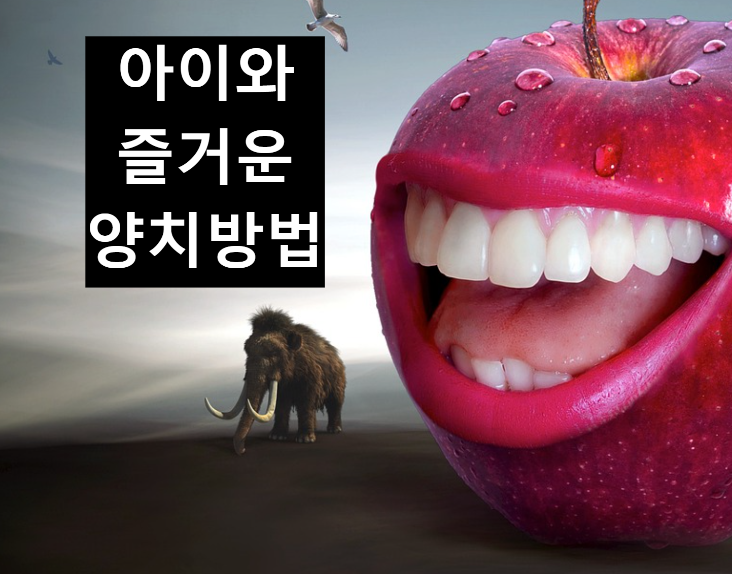  아이와 즐거운 양치 방법