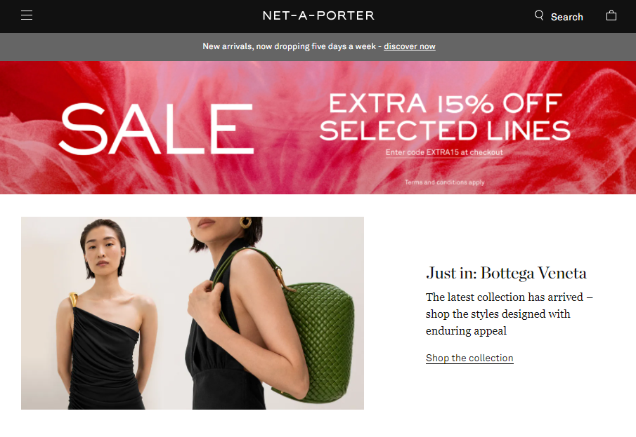 NETAPORTER WEBSITE