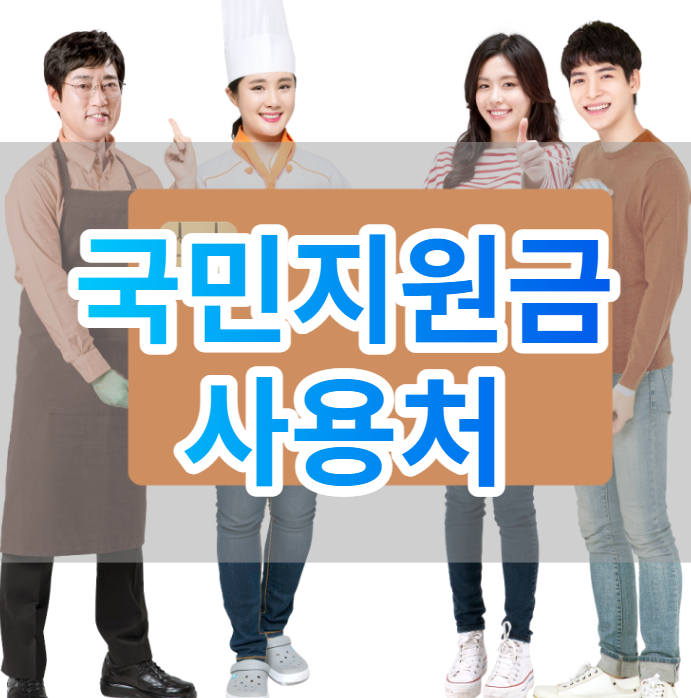  국민지원금 사용처 확인 하는 방법